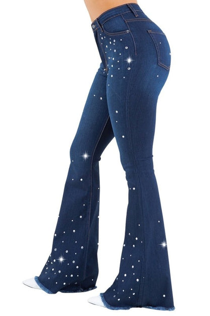 Glam Bell Bottom Jeans