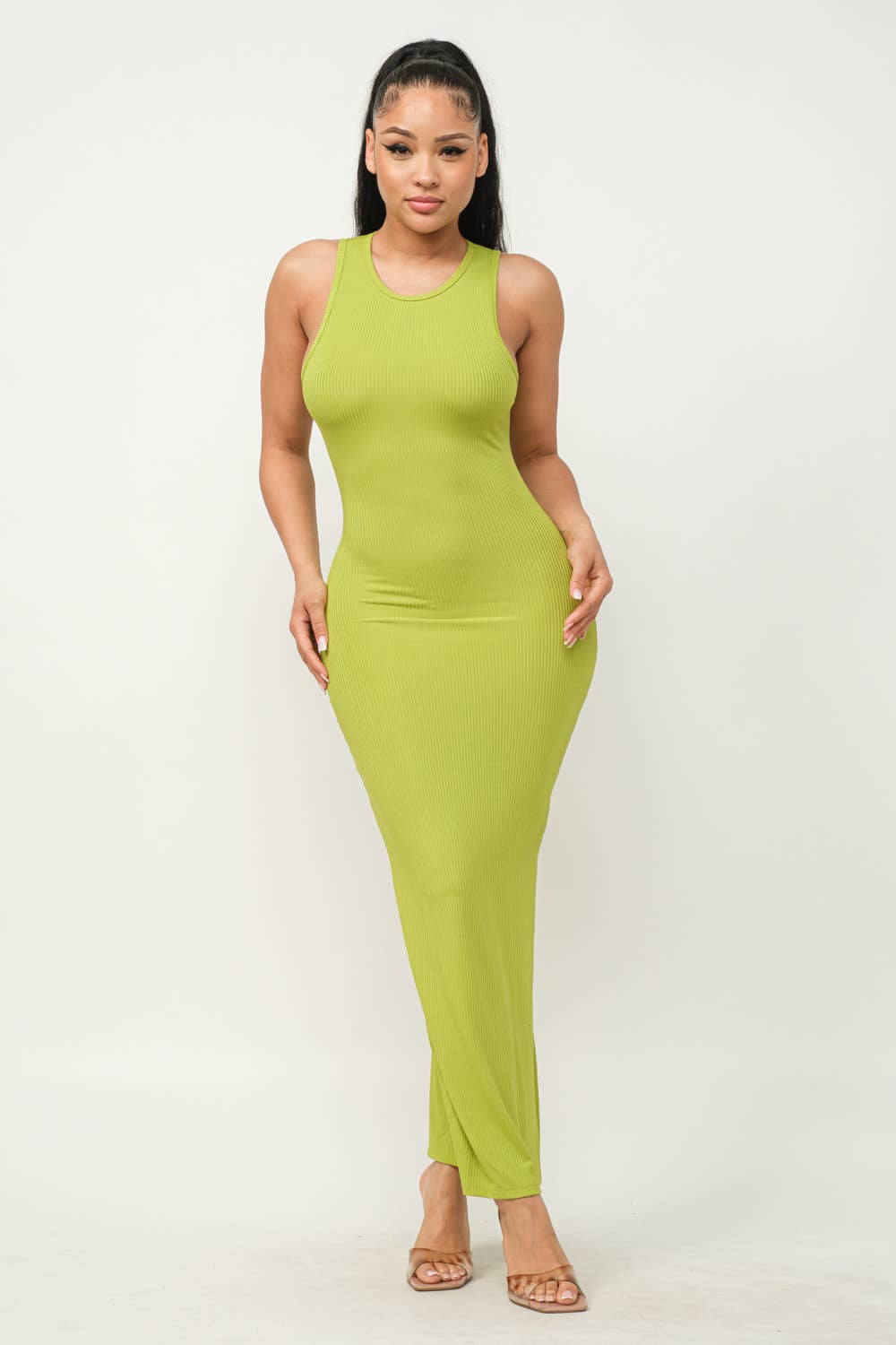 Ribbed Maxi Dress
