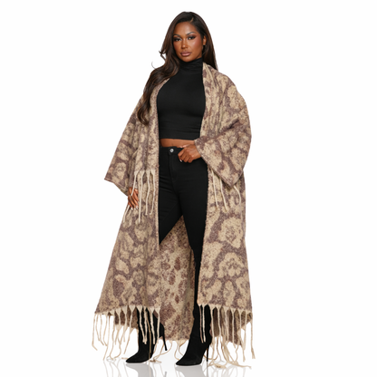 Super Warm Poncho Cardigan