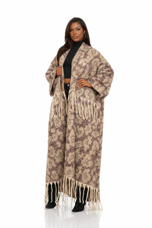 Super Warm Poncho Cardigan