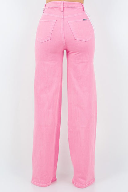 Striped Jean in Pink