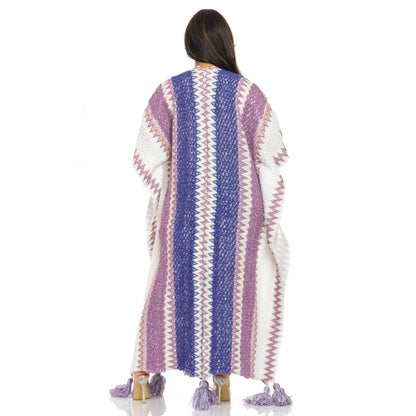 Long Poncho Cardigan