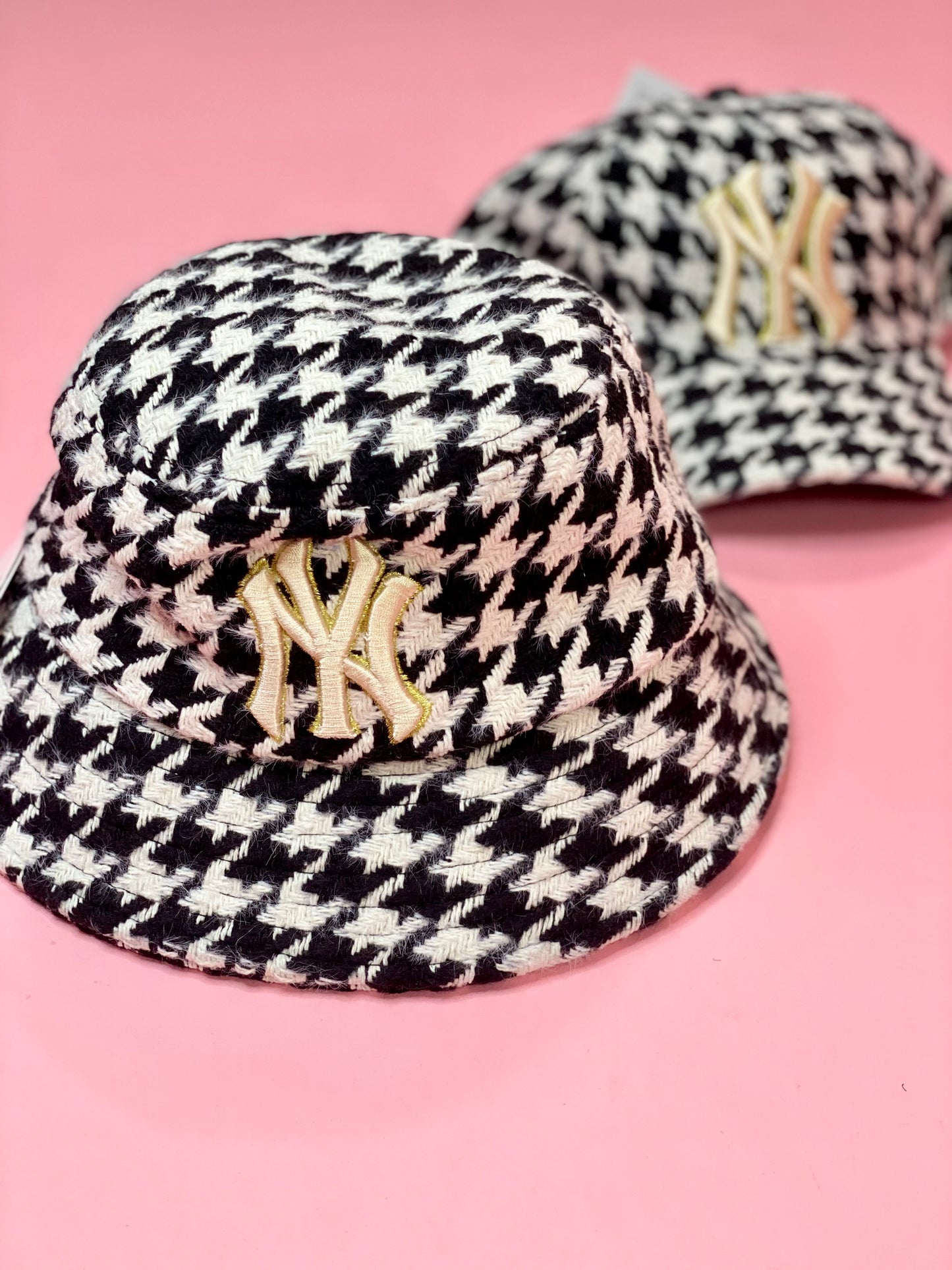 Houndstooth Bucket Hat - SheWitIt