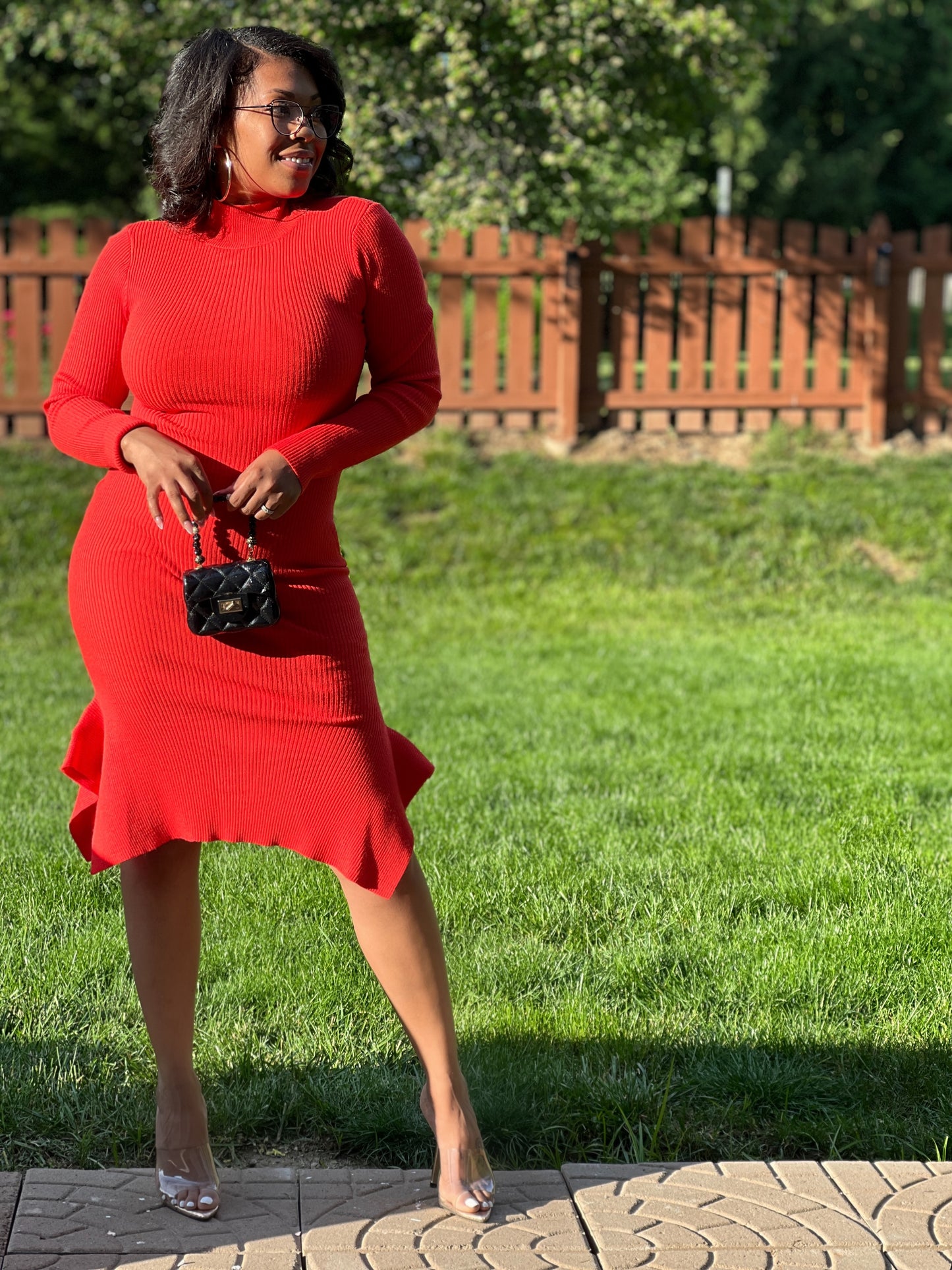 So Chic Dress | Red