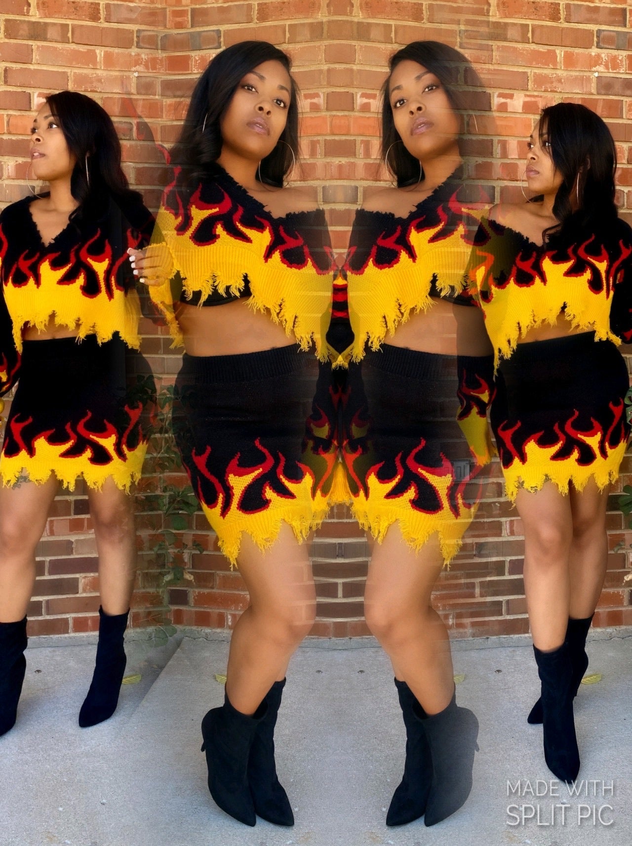 On Fire Skirt - SheWitIt