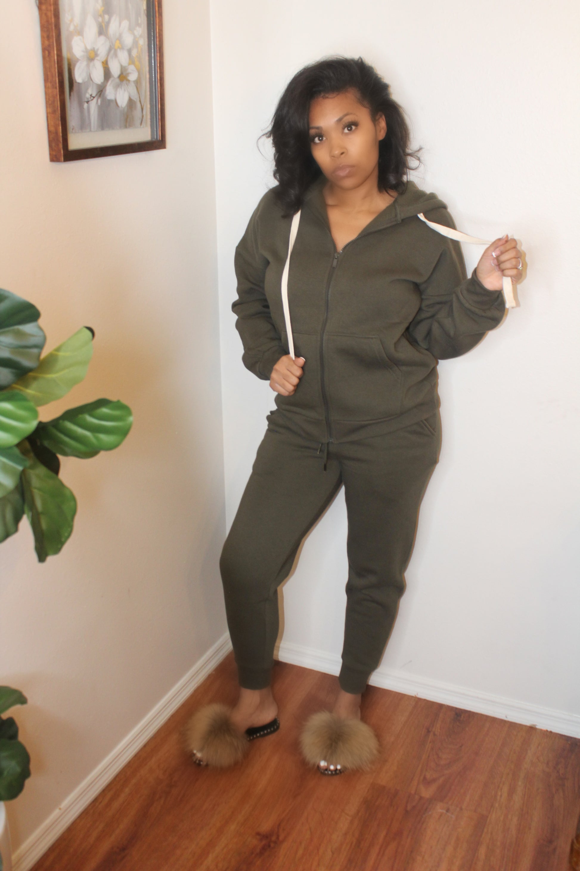 Comfort Sweats | Olive - SheWitIt