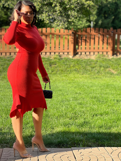 So Chic Dress | Red